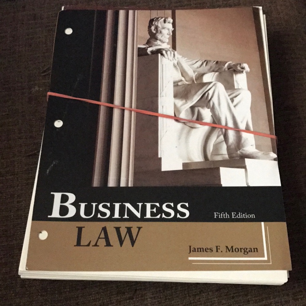 Business Law text book🔴